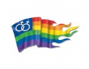 SKY913 Net Sales "Male Rainbow Flag" Sticker