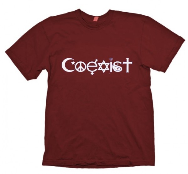 Coexist T-shirt -Medium