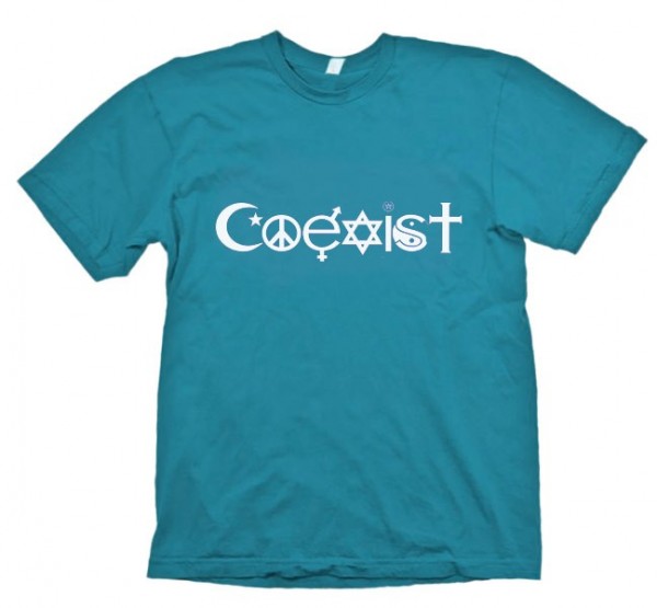 Coexist T-shirt -Large