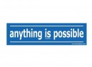 PC360 Starshine Arts "Anything Is Possible" Bumper Sticker