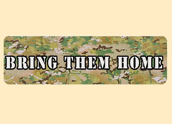 PC386 Starshine Arts "Bring Them Home" Bumper Sticker