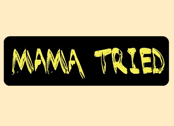 PC411 Starshine Arts "Mama Tried" Bumper Sticker