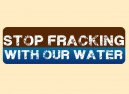 PC413 Starshine Arts "Stop Fracking" Bumper Sticker