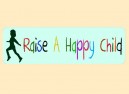 PC457 Starshine Arts "Raise A Happy Child" Bumper Sticker