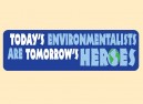 JR472 Starshine Arts"Tomorrow's Heroes" Mini Bumper Sticker