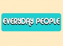 JR473 Starshine Arts"Everyday People" Mini Bumper Sticker