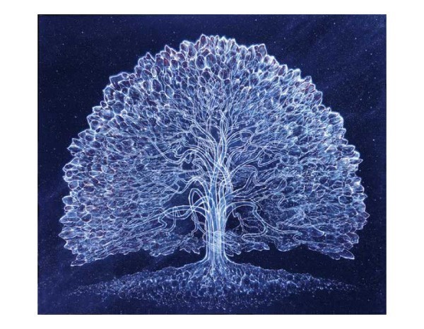 STAR106 Robert Venosa "Celestial Tree" Sticker