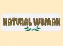 JR498 Starshine Arts"Natural Woman" Mini Bumper Sticker