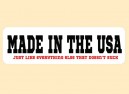 JR515 Starshine Arts"Made In The USA" Mini Bumper Sticker