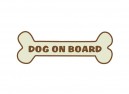 JR526 Starshine Arts"Dog On Board" Mini Bumper Sticker