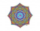 SKY786 Fractal Spirit "Mandala" Sticker