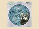 STAR214  Brigid Ashwood "Wolf  Totem" Sticker