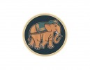 SKY931 Starshine Arts 3" Indian Elephant"  Sticker