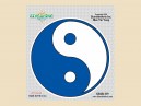 STAR319 4.5" "Blue Yin Yang" Sticker