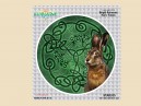STAR325 4.5" "Celtic Hare Totem" Sticker