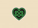 SKY980 Starshine Arts 3" "Celtic Heart"  Sticker