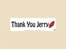 JR711  Starshine Arts "Thank You Jerry"  Mini Bumper Sticker