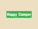 PC638 Starshine Arts "Happy Camper" Bumper Sticker