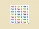 SKY1013 Starshine Arts 4" "Love IS Love"  Sticker