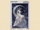 STAR468 4.5" Fire Moon Fairy" Sticker