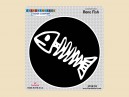 STAR496 4.5" Bone Fish" Sticker