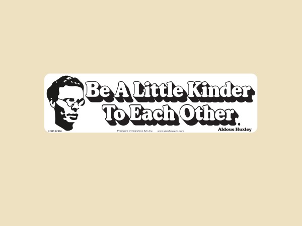 PC879 Starshine Arts "Ignorance Allied With Power" Bumper Laptop Sticker
