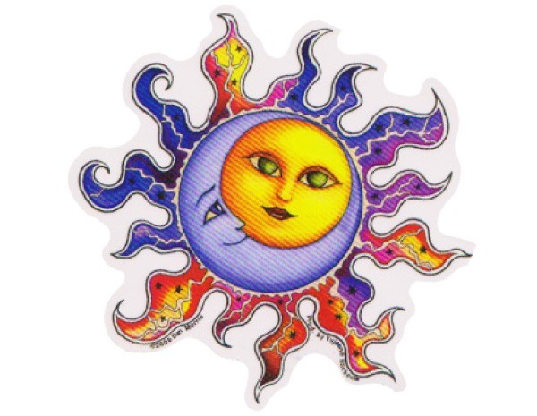 SKY1 Net Sales "Morris Sun/Moon" Sticker