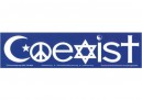 PC51 Peacemonger "Coexist" Bumper Sticker